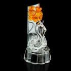 Сувенир стекло "Пара лебедей" со светом, МИКС, 9,8х4,8х4,8 см - Фото 2