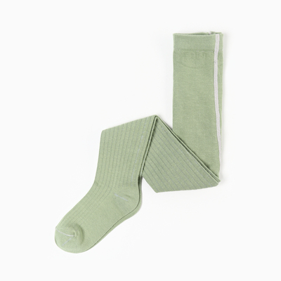 Колготки детские, оливковые, рост 62-68 см