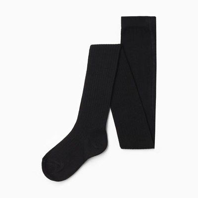 Колготки детские, чёрные, рост 122-128 см