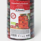 Крышка для консервирования Komfi «Калейдоскоп», ТО-100, жесть, винтовая, лак, литография, фасовка 15 шт., разноцветная - Фото 5