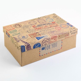 Коробка «Посылка», 20 х 12.5 х 7.5 см