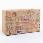 Коробка «Посылка», 20 х 12.5 х 7.5 см (комплект 2 шт) - фото 24492171