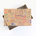 Коробка «Посылка», 20 х 12.5 х 7.5 см (комплект 2 шт) - фото 24492172