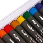 Пастель масляная 12 цветов, Carioca Plus", яркие непрозрачные цвета, акварельный эффект, картонная упаковка - Фото 6