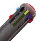 Ручка шариковая автоматическая, 10 цветов, "Carioca", узел 1.0 мм, стандартная палитра, микс - фото 11516404