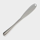 Нож для масла из нержавеющей стали, длина 22 см, цвет серебряный - фото 4465756