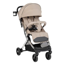 Kоляска детская прогулочная Farfello Comfy Go Comfort Chrome Chrome Beige/Бежевый хром CG-113   1063