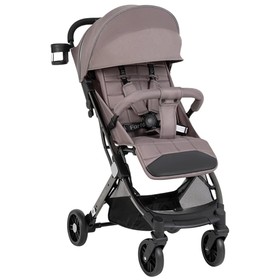 Коляска прогулочная Farfello Comfy Go Comfort Chrome, цвет серый/чёрный хром