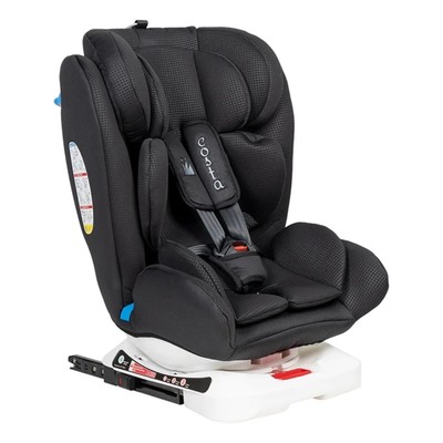 Автокресло детское Costa, система Isofix, группа 0+/1/2/3 (0-36 кг), цвет чёрный