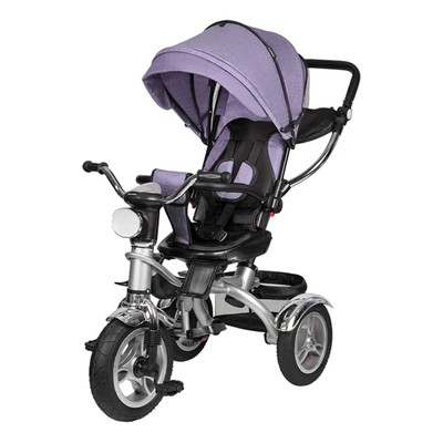 Детский трехколесный велосипед (2024) Farfello PL-09 Фиолетовый/violet