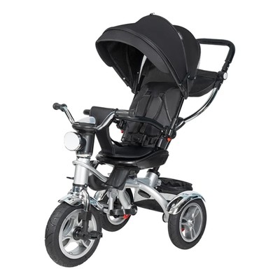 Детский трехколесный велосипед (2024) Farfello PL-09 Черный/black