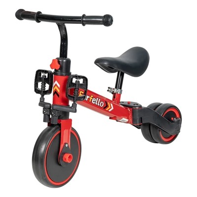 Детский трехколесный велосипед (2024) Farfello PLK-205 Красный/red