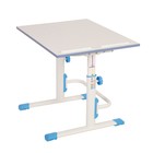 Парта-трансформер растущая Polini kids Simple М1, 75х55 см, цвет белый-синий - Фото 2