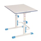 Парта-трансформер растущая Polini kids Simple М1, 75х55 см, цвет белый-синий - Фото 9