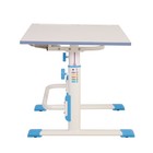 Парта-трансформер растущая Polini kids Simple М1, 75х55 см, цвет белый-синий - Фото 11