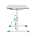 Парта-трансформер растущая Polini kids Simple М1, 75х55 см, цвет белый-синий - Фото 12