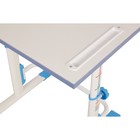 Парта-трансформер растущая Polini kids Simple М1, 75х55 см, цвет белый-синий - Фото 21