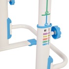 Парта-трансформер растущая Polini kids Simple М1, 75х55 см, цвет белый-синий - Фото 23