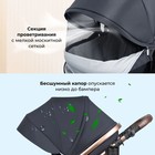 Коляска трансформер Aimile Original New, цвет чёрное золото - Фото 12