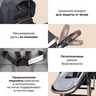 Коляска трансформер Aimile Original New, цвет чёрное золото - Фото 5