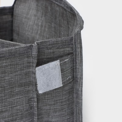 Органайзер для хранения белья Доляна, 7 ячеек, 35×15×13 см, серый