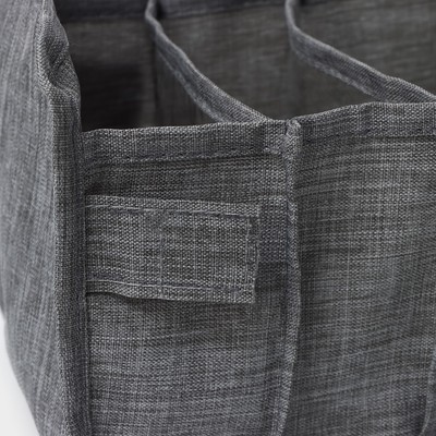 Органайзер для хранения белья Доляна, 7 ячеек, 35×15×13 см, серый