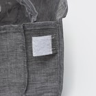 Органайзер для хранения белья Доляна, 7 ячеек, 35×30×13 см, серый - Фото 7