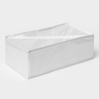 Органайзер для хранения белья LaDо́m, 8 ячеек, 28×16×10 см, белый - Фото 8