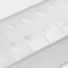 Органайзер для хранения белья LaDо́m, 6 ячеек, 28×16×10 см, белый - Фото 6