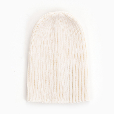 Шапка детская, размер 48-50, молочная