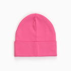 Шапка детская, цвет ярко-розовый, размер 46-48 10375061
