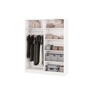 Шкаф четырехстворчатый Палермо, 1800х554х2303, Белый/Белый матовый МДФ - фото 24493020