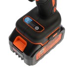 Гайковерт аккумуляторный KINGQUEEN KQ-287, ударный, 18 В, 2х4 Ач, 600 Нм, 1/2", 3 режима - фото 24504251