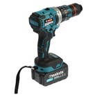 Дрель-шуруповерт BIYOTI BYT-CED05, бесщеточная, ударная, 20 В, 2х4 Ач, 90 Нм, кейс - фото 24504263