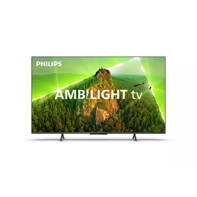 Телевизор PHILIPS 50PUS8108/60, 50", 3840x2160, DVB-T2/C2/S2, HDMI 3, USB 2, чёрный
