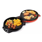 Пиццамейкер Kitfort КТ-3687, 1800 Вт, антипригарное покрытие, красный 10582623 - фото 16429685