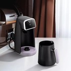 Турка электрическая Kitfort КТ-7454, 600 Вт, 0.3 л, чёрно-розовая - фото 24493536