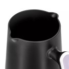 Турка электрическая Kitfort КТ-7454, 600 Вт, 0.3 л, чёрно-розовая - фото 24493537