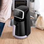 Турка электрическая Kitfort КТ-7454, 600 Вт, 0.3 л, чёрно-розовая - фото 24493538