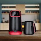 Турка электрическая Kitfort КТ-7455, 600 Вт, 0.3 л, красно-чёрная - фото 24493546