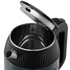 Чайник электрический Kitfort КТ-6679, металл/пластик, 2 л, 1500-1700 Вт, чёрный - Фото 2