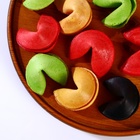 Печенье песочное с предсказанием: красное, зеленое, чёрное, 20 шт. - Фото 2