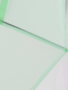 УЦЕНКА Зонт - трость полуавтоматический, 8 спиц, R = 46/55 см, D = 110 см, цвет зеленый - Фото 5