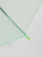 УЦЕНКА Зонт - трость полуавтоматический, 8 спиц, R = 46/55 см, D = 110 см, цвет зеленый - Фото 6