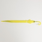 УЦЕНКА Зонт - трость полуавтоматический, 8 спиц, R = 46/55 см, D = 110 см, цвет жёлтый - Фото 8