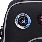 Ранец каркасный, 37 х 26 х 16 см, Grizzly, чёрный - фото 25465226