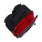 Ранец каркасный, 37 х 26 х 16 см, Grizzly, чёрный - фото 25465228