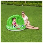 Бассейн надувной детский «Лягушка и Божья коровка», с навесом, 97 х 66 см, от 2 лет, цвет МИКС - Фото 4