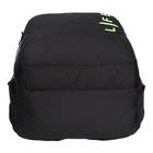 Рюкзак молодёжный 45 х 32 х 23 см, Grizzly, эргономичная спинка, отделение для ноутбука, чёрный - Фото 7