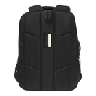 Рюкзак молодёжный 42 х 31 х 22 см, Grizzly, эргономичная спинка, отделение для ноутбука, чёрный - фото 24557382